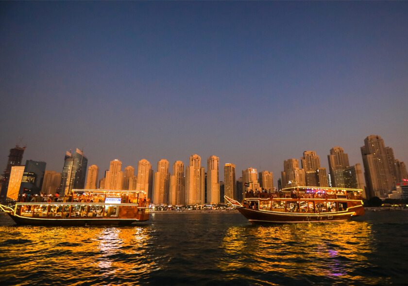 Dhow Cruise Dinner Dubai Marina