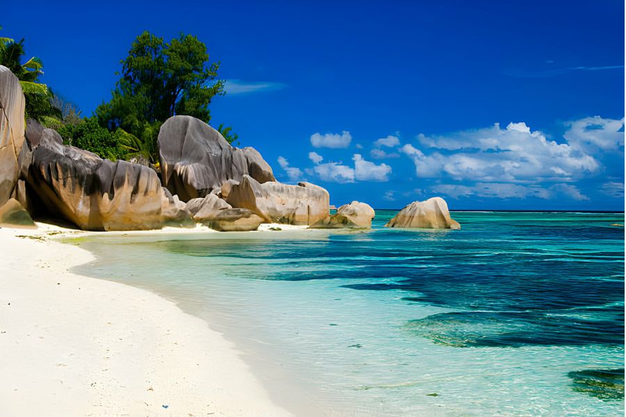 beaches in the Seychelles