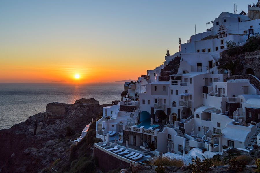 Most Breathtaking Sunsets in Greece