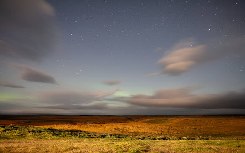 Stargazing in Iceland