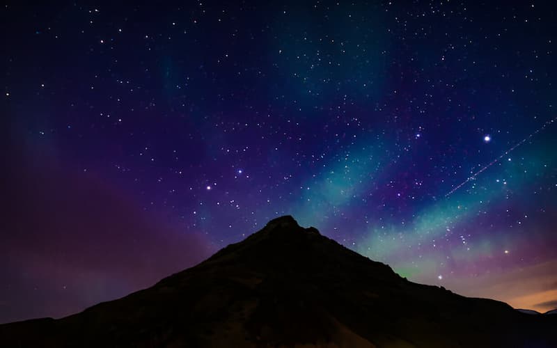 Stargazing in Iceland